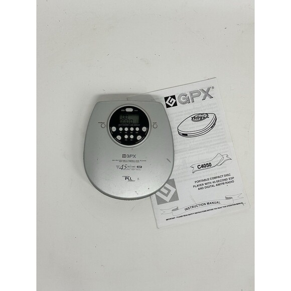 GPX AM/FM Stereo Radio Digital Tuning DBBS Compact CD Disc Player C4050 - Picture 1 of 4